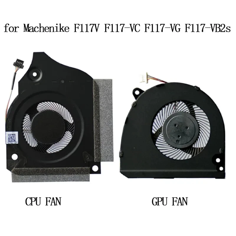 H+NEW Cooling CPU GPU Fan for Machenike F117V F117-VC F117-VG F117-VB2s F117-VD3s VD F117-VR Graphics card Cooler 1323-01AU000