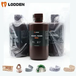 Dental Lab Printer Resin Liquid 385/405 nm Photosensitive 3D Printer for Model/Ortho/Gingiva/Permanent/Temporary Restoration