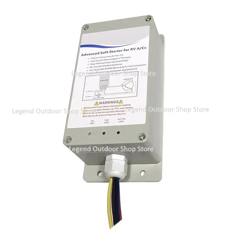 

SSRV3TDC Комплект плавного пуска для кондиционера RV SoftStarter для стартера