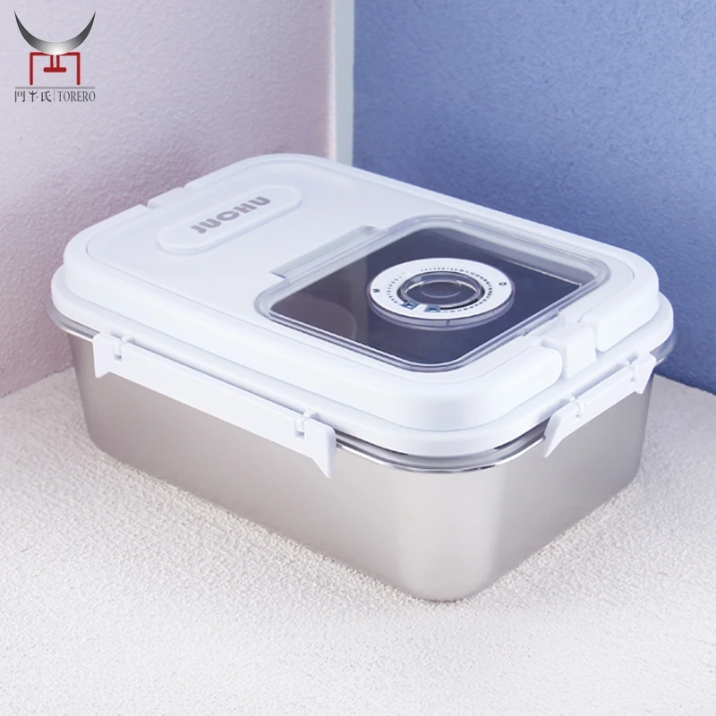 الفولاذ المقاوم للصدأ الحيوانات الأليفة الغذاء تخزين برميل للكلاب القط الغذاء سعة كبيرة مختومة الحشرات واقية الرطوبة صندوق طعام القطط