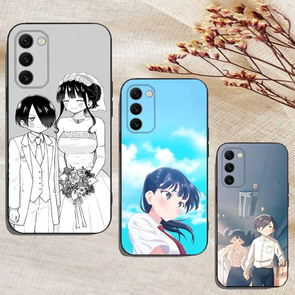 The Dangers in My Heart Anime Phone Case For Samsung Galaxy A13,A21s,A22,A31,A32,A52,A53,A71,A80,A91 Soft Black Cover