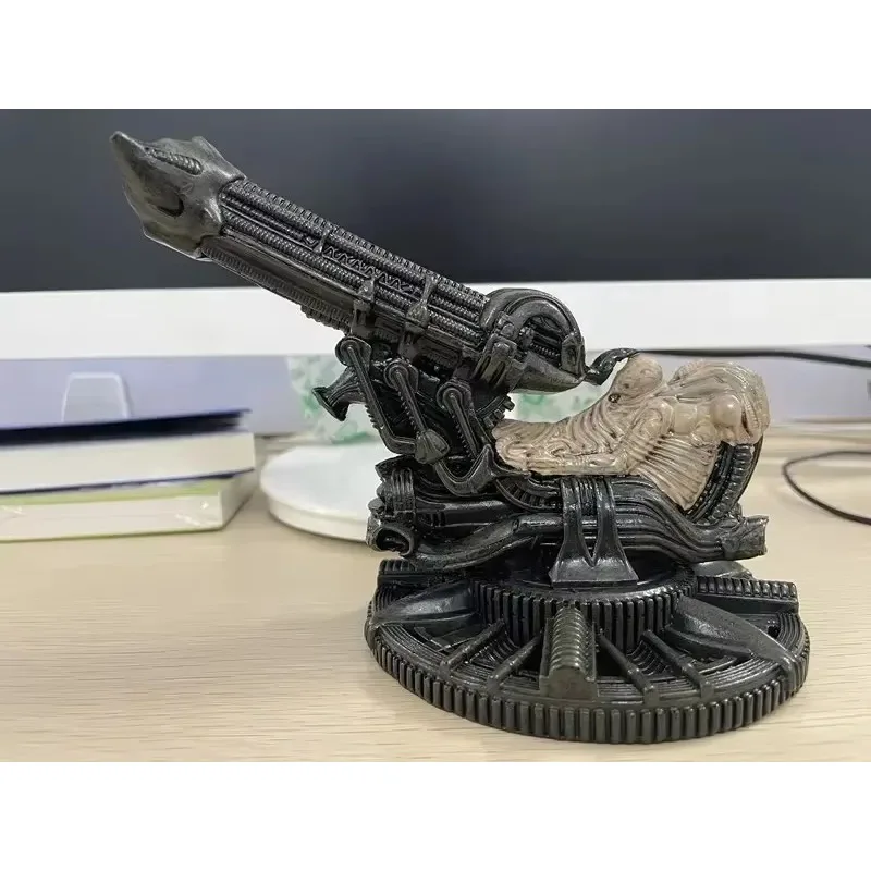 H.R. Giger AVP Alien Vs. Predator Prometheus Space Jockey Alien Artillery Model Resin Statue Action Figure desktop Home Decor