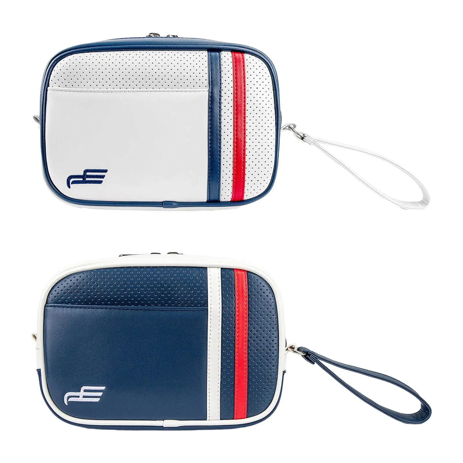 

Travel Golf Case Portable PU Clubs Ball Carry Bag Pouch Storage Organizer Tee Holder for Golfer Outdoor Sports Women Teen Men