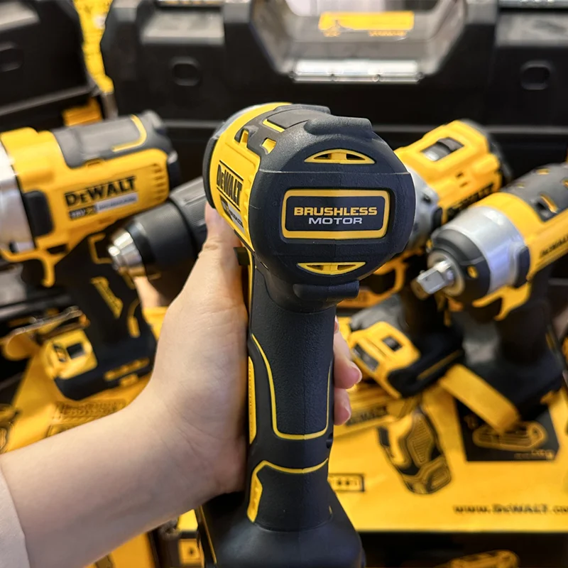 Dewalt dcf887 driver de impacto 18v broca sem escova 1/4 Polegada furadeira sem fio chave de fenda elétrica 205nm ferramenta elétrica de driver de impacto