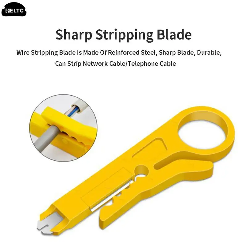 1PC Wire Stripper Knife Crimper Pliers Crimping Tool Cable Stripping Wire Cutter Multi Tools Cut Line Multifunctional Hand Tools