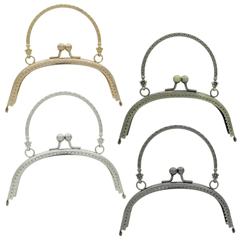 New Metal Purse Frame Kiss Clasp Vintage 16.5CM Bag Kiss Clasp Lock Bag Clasps Bag Making