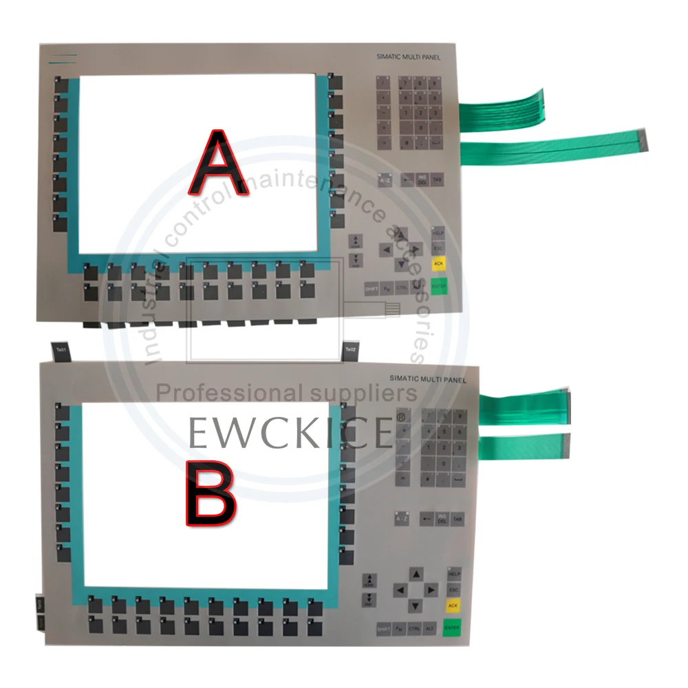 MP370 KEY-12 HMI MP370 12key 6AV6542-0DA10-0AX0 PLC 6AV6 542-0DA10-0AX0 Membrane Switch keypad keyboard