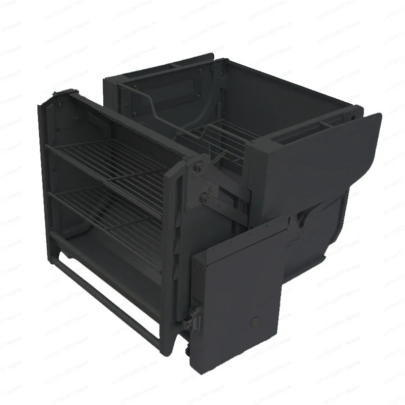

Storage Refrigerator Top Cabinet Lifting Basket Large Capacity Lifting Cabinet Kitchen Cabinet Linkage Lift