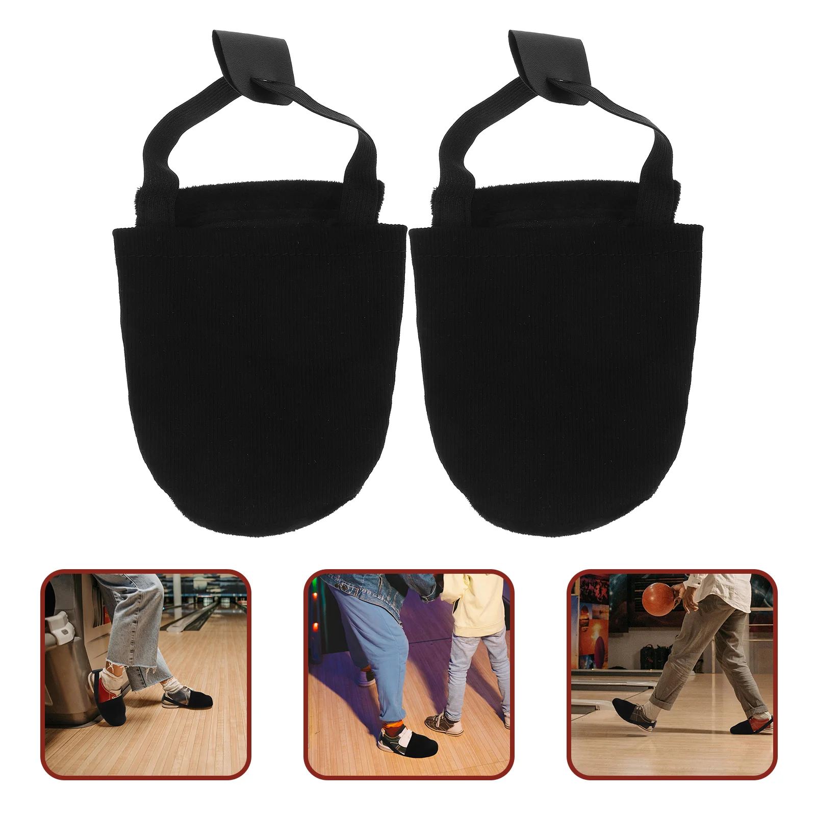 Slider Cover for Bowling Shoe Covers Work Out Shoes Mens Sports Supplies Round Kids Cotton Child