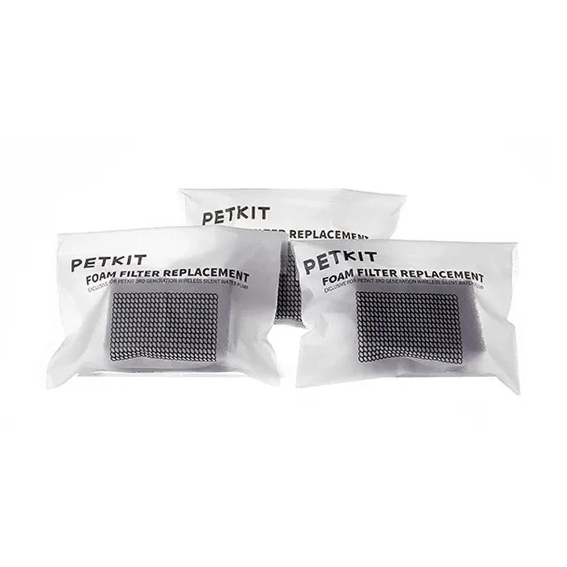 PETKIT Replaced Foam Filters For Eversweet 3 Pro/Solo 2/Solo SE Wireless Pump Pet Water Fountain Replacement Pump Filter