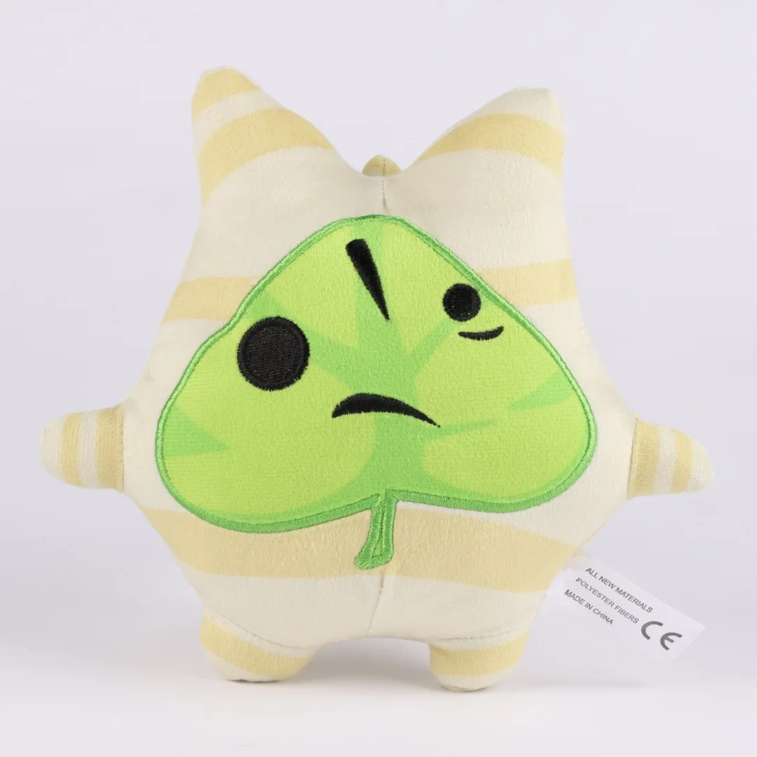 20cm/7.87in Game Zelda Korok Plush Toy Stuffed Soft Plushie Plant Movie Stuffed Animals Toys for Kids Birthday Gift Room Decor