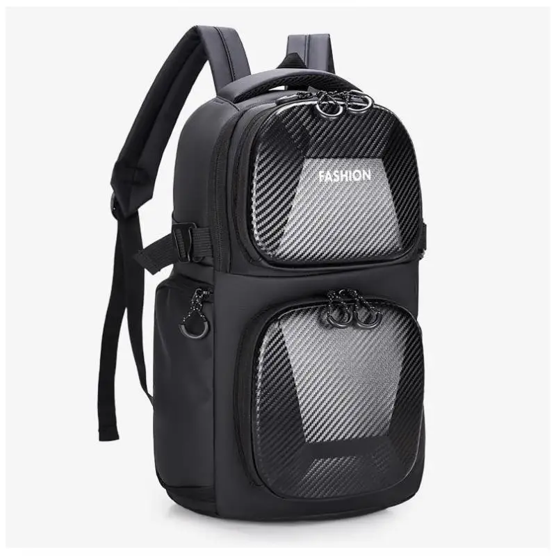 Men's Hard Shell Backpack Student Laptop Backpack Outdoor Sports Motorcycle Riding Bag Motorcycle Backpack Rider Men's Bag