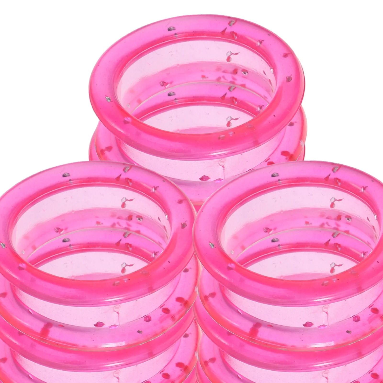 12pcs Silicone Scissor Finger Rings Soft Non-Slip Grips For Pet Grooming Hairdressing Durable Protector Textured Surface Dog