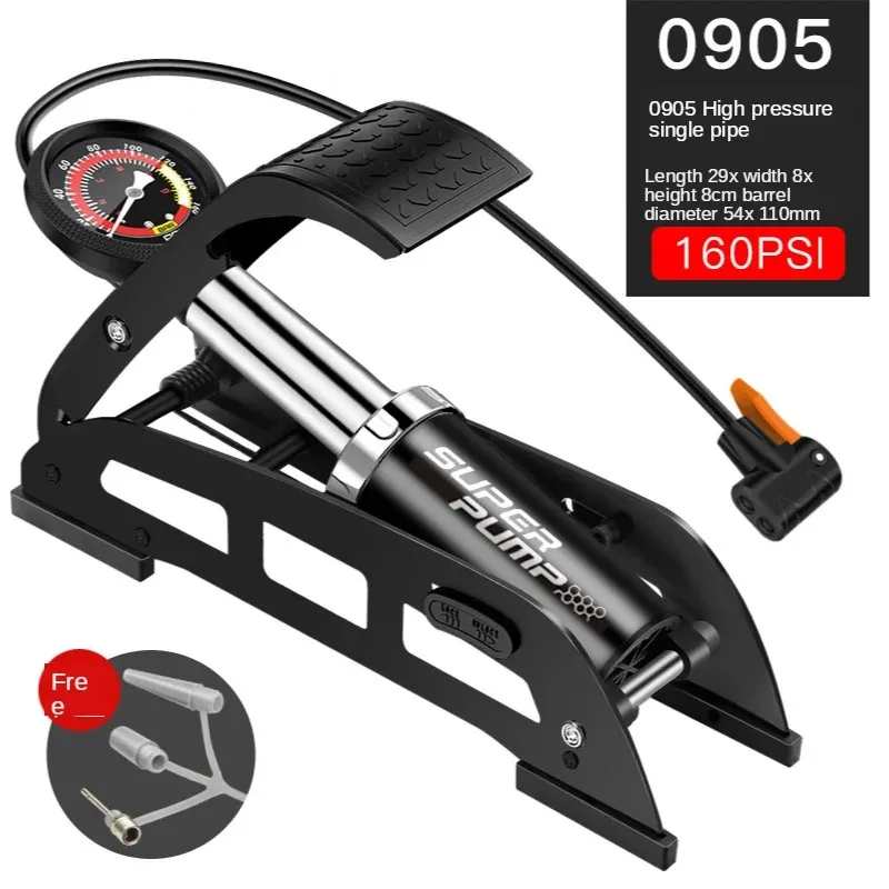 A Bicycle Pump Motorcycle Foot  High-Pressure Pump Foot Car Air