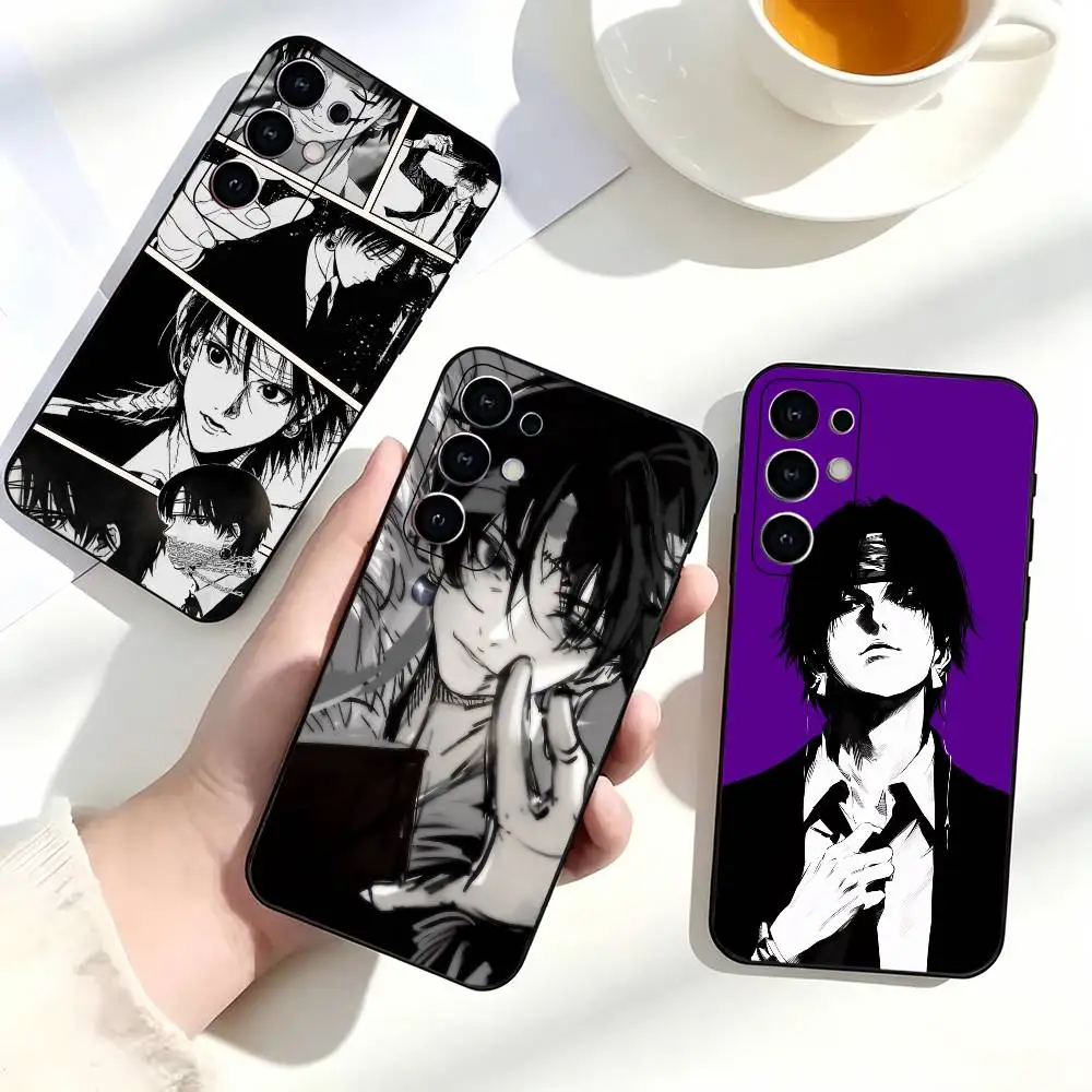 Hunter X Hunter HXH Chrollo Lucilfer  Phone Case Black Silicone Soft For Samsung S25,S24,S21,S22,S23,S30,Ultra,S20,Plus,Fe,Lite