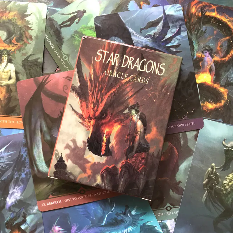 Gran oferta, cartas de oráculo de Dragones de estrellas, cartas de Tarot para entretenimiento, profecía del destino, adivinación, fiesta familiar,