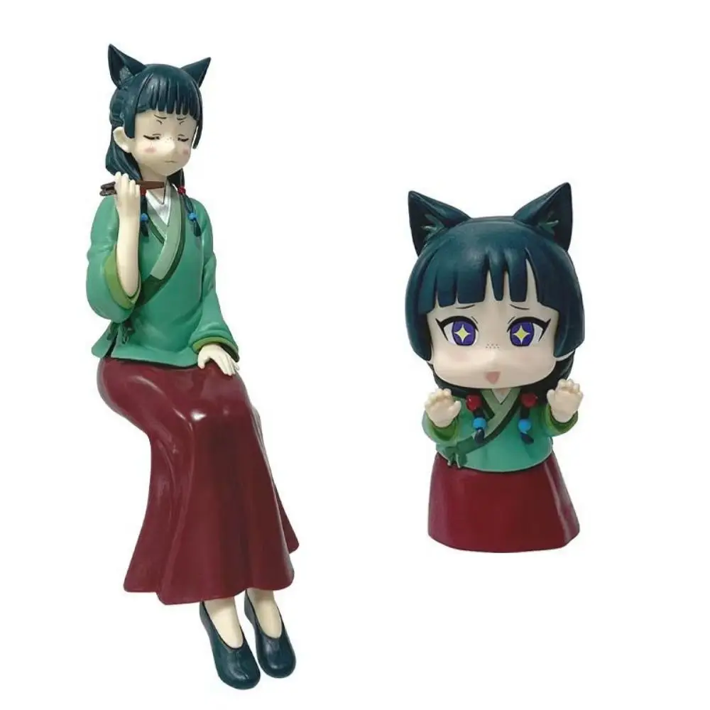 

New The Apothecary Diaries Figure Sitting Posture Desktop Ornament Anime Maomao Action Figure Doll Collection Toys Jinshi Statue