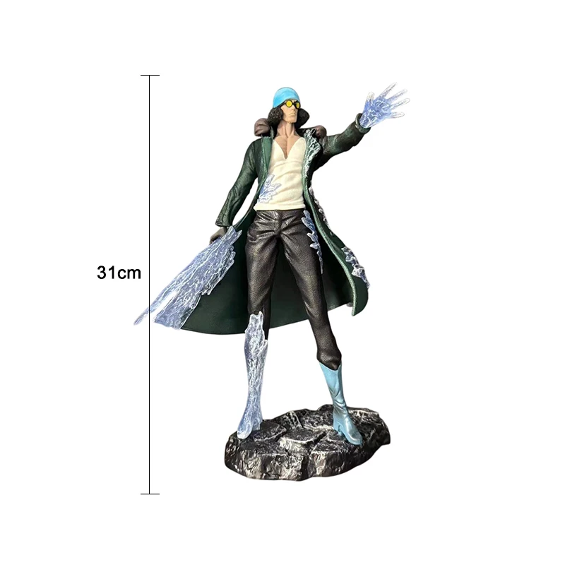 31cm One Piece Figures Aokiji Kuzan Anime Figure Pvc Model Statue Doll Collection Desktop Decoration Ornaments Toys Gift