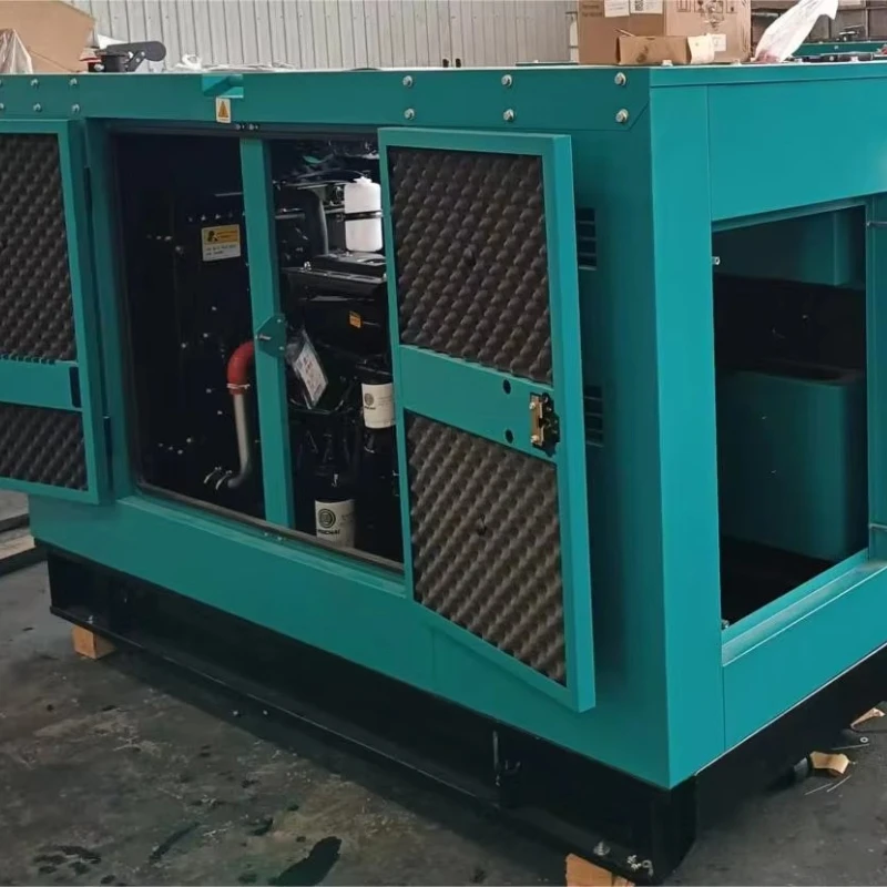 High Quality 30kw 40kva Silent Generator Electric Super Silent Generator Sets 3 Phase Generator 380v Generators Machine for Home