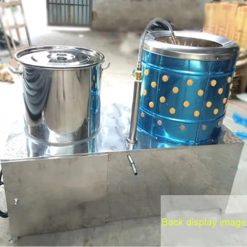 BX-60 Macchina per piume di pollo Spiumatrice per motore impermeabile senza spazzole Spiumatrice per pollame ad alta potenza