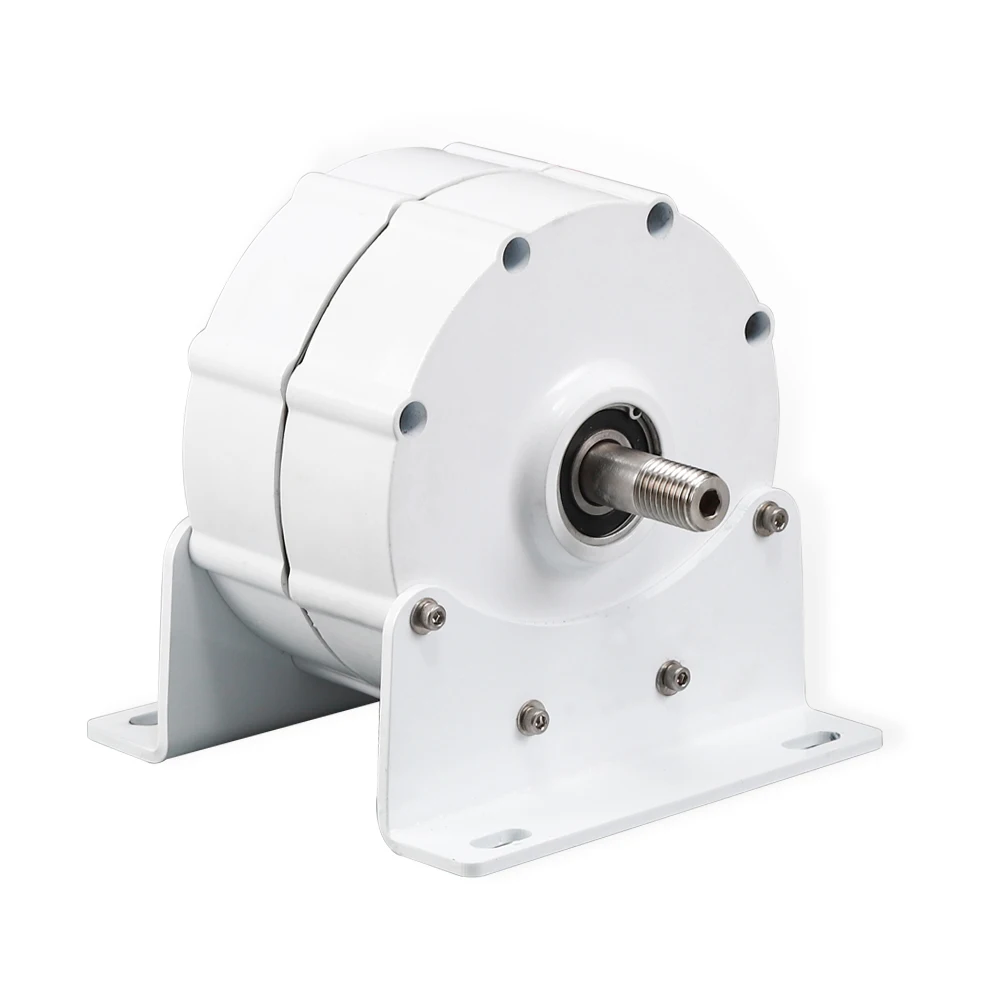 3000W 5000W Low Speed PMG Gearless Permanent Magnet Generator 12V 24V 48V AC 2.5KW 3KW 5KW Alternator For DIY Wind Water Turbine