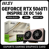 MSI RTX5060Ti 16G INSPIRE 2X OC Gaming Graphics Card 5060ti rtx 5060 ti 256-bit GDDR7 Desktop placa de video Video Card