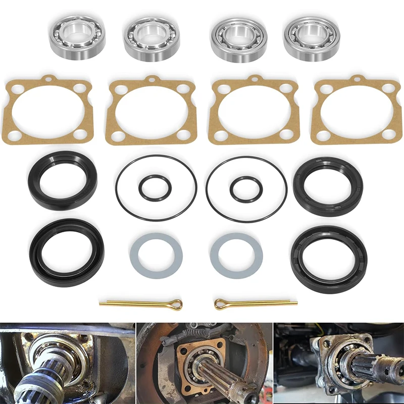 Kit de Rodamientos de Eje Trasero para Vw Tipo 1 Bug Karmann GHIA, para Volkswagen Tipo 3 Squareback Notchback Beetle Ejes IRS 1968-1979