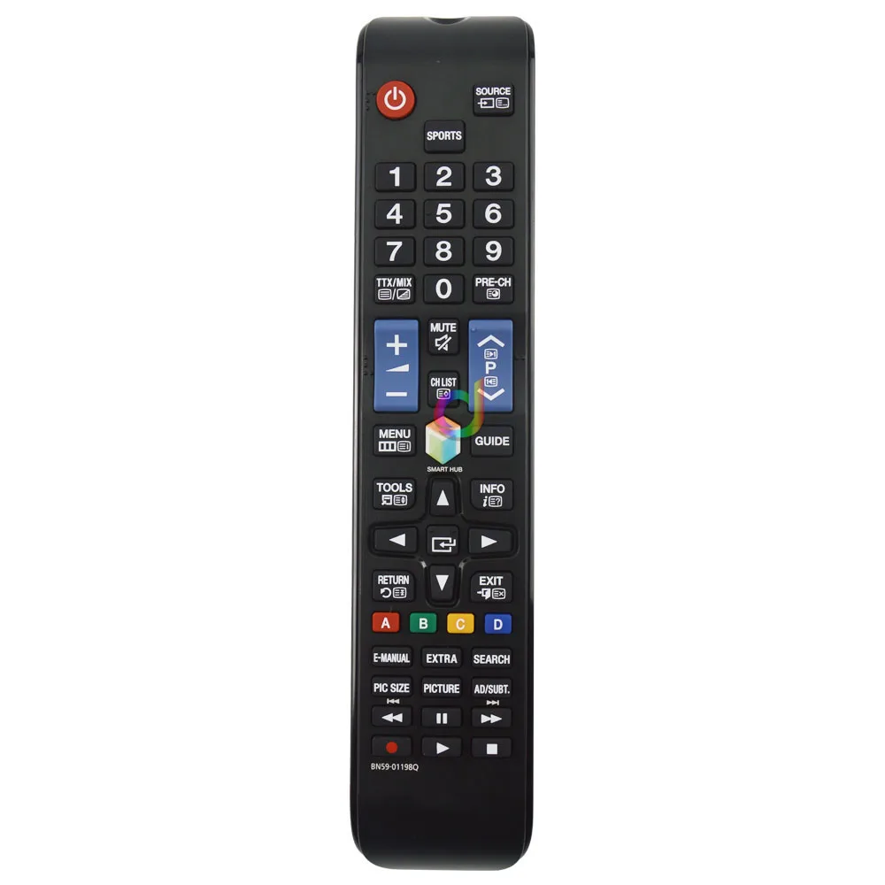 Remote Control BN59-01198Q Fits for SAMSUNG Smart LED TV BN59-01198U BN59-01198C BN59-01198X BN59-01198A