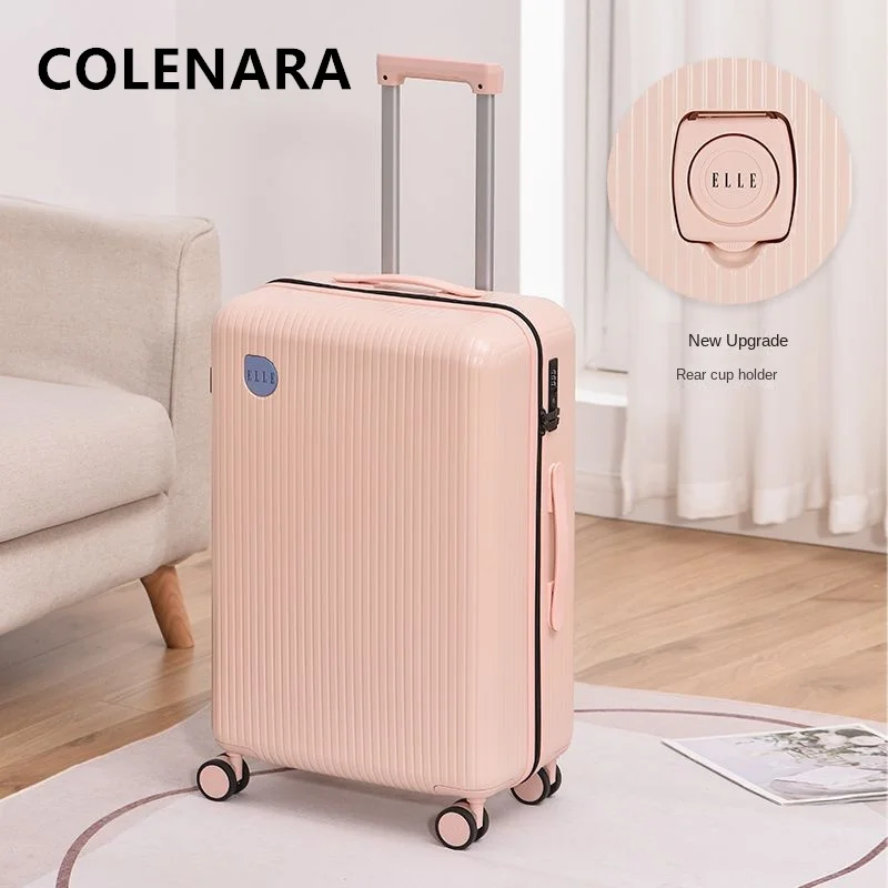 Colenara Multifunctionele Bagage Usb Opladen Boarding Case 24 "26 Inch Pc Trolley Case 20" Boarding Case Cabine Koffer