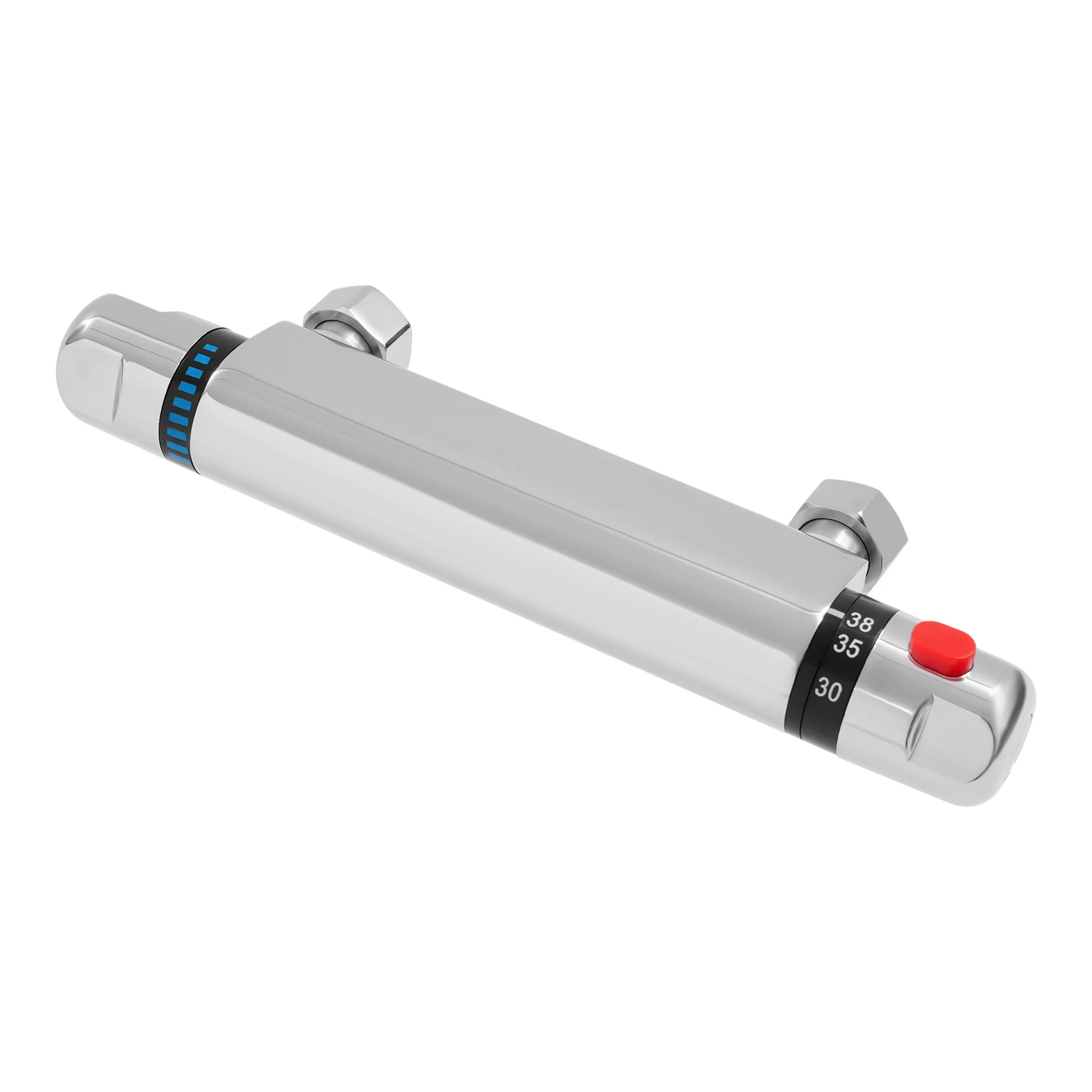 Duschventil Thermostatisches Mischventil 4 Zoll Messing-Wasserkontrollventil mit Abwärtsauslass für Badezimmer-Dusche – Detail 4