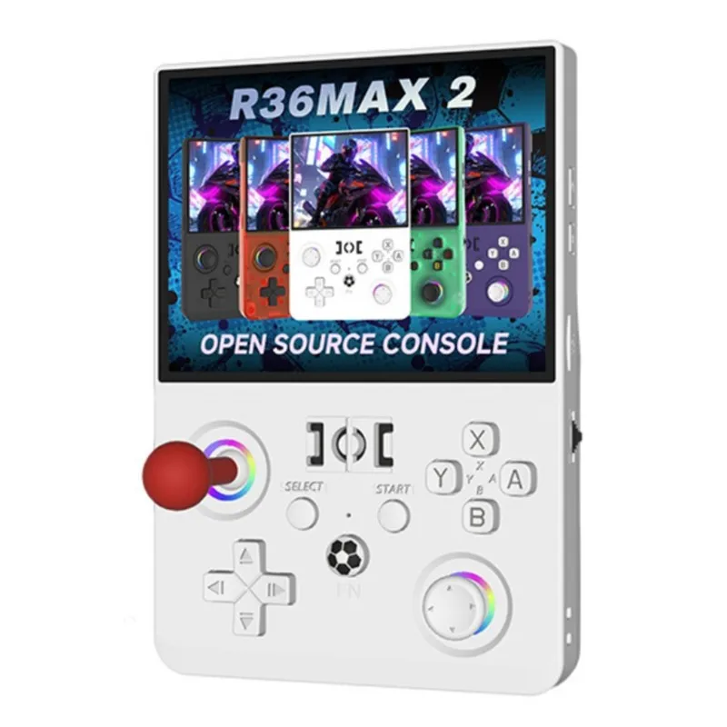 

【РЕКОМЕНДУЕМ】Портативная игровая консоль R36MAX2 с экраном 4,5 дюйма, 22000+ игр, открытый исходный код, Wi-Fi, ретро-игровая консоль, 30+ эмуляторов