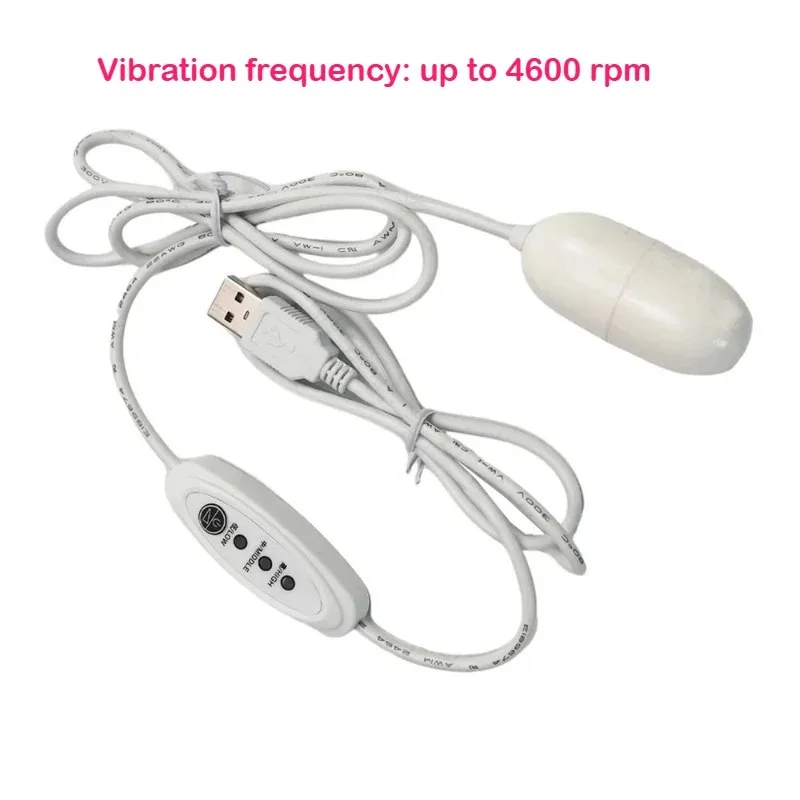 6 Mode USB Vibrating Massager - Waterproof IPX5,  Mini Massage Motor for Body Relaxation