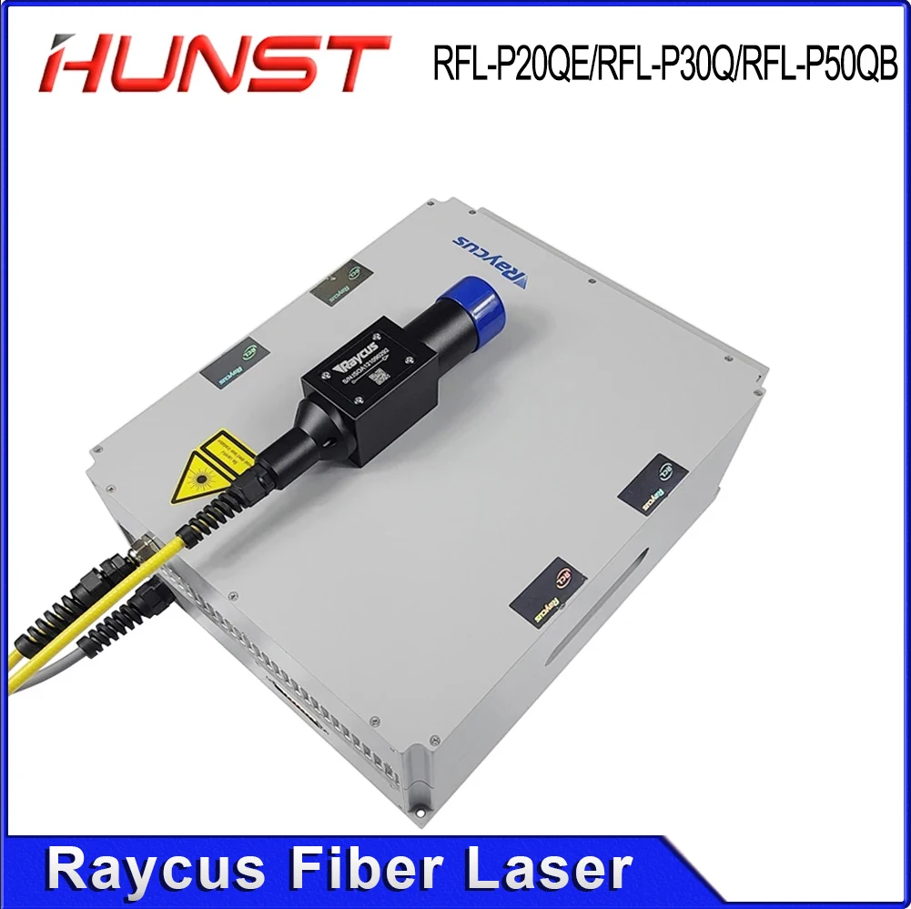 

Лазерный источник HUNST Raycus 50W 30W с модуляцией добротности (Q-switched) и импульсным волоконным лазером RFL-P20QE 30Q 50QB для маркировочных и гравировальных станков с длиной волны 1064 нм