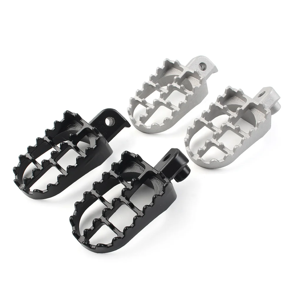 CNC Wide Foot Pegs Footpegs Rear Set Pedals Racing For Yamaha TW200 PW50 PW80 For Honda CRF50/70/80/100 XR50 XR70 Pit Dirt Bikes