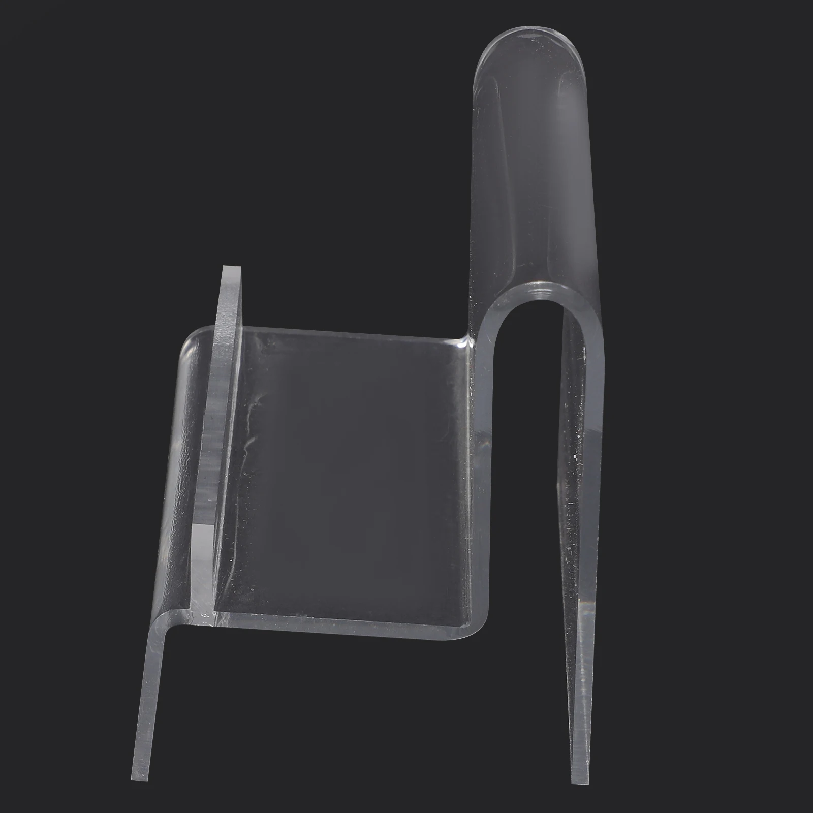 2Pcs Acryl Geldbörse Halter Transparent Brieftasche Display Rack ganizer Halterung Robust Langlebig Schmuck Schönheit Salon Hause