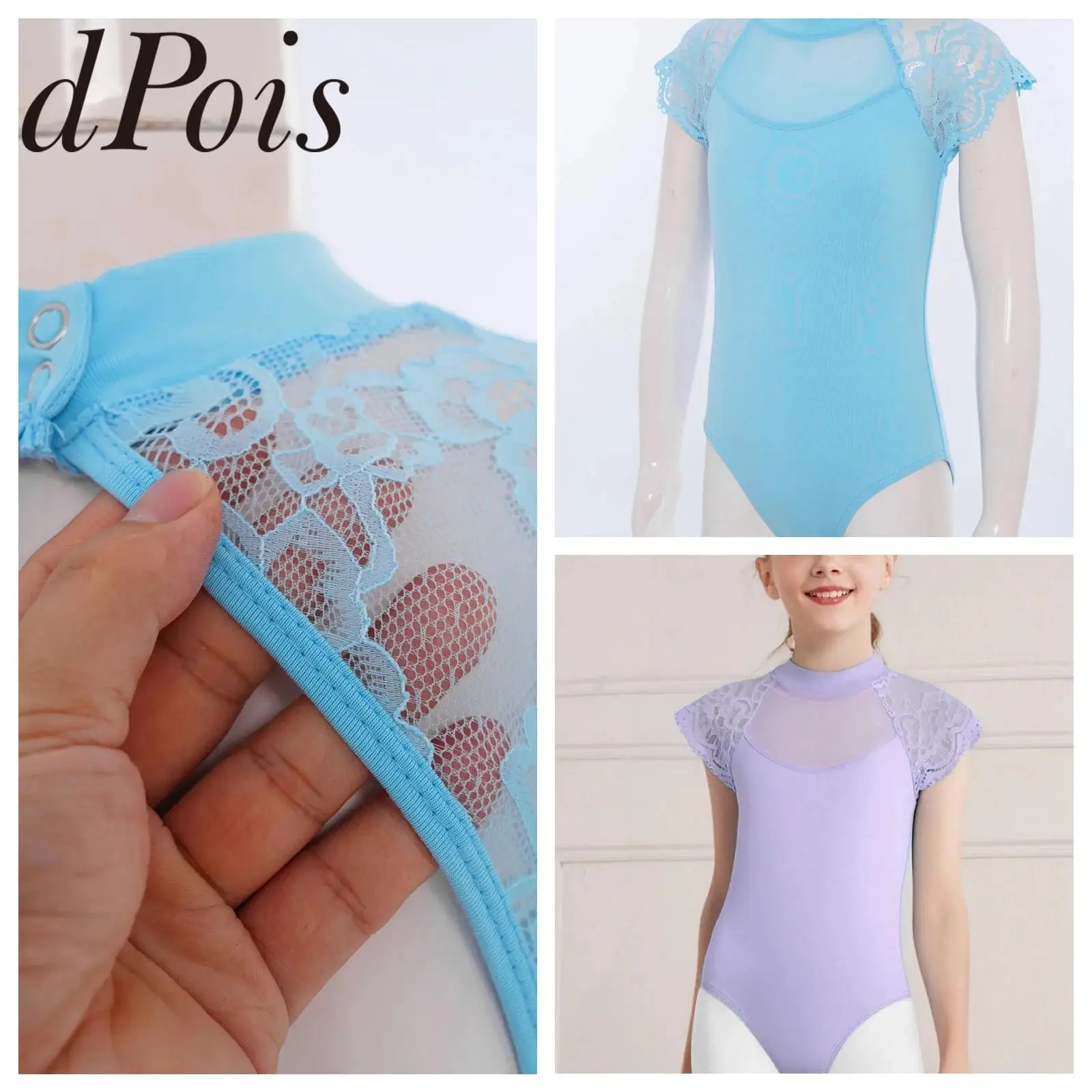 Children Ballerina Costume Dance Leotard Girls Rhythmic Gymnastics Bodysuits Kids Ballet Clothing Dance Wear Skating Leotards