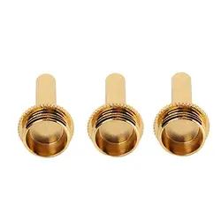 Bb Trumpet Connecting Rod Screws Instrumental Part 15x29mm Copper Set of 3