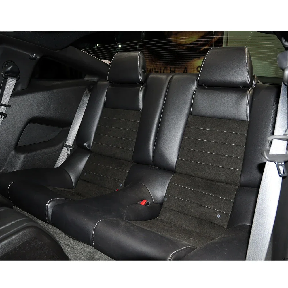 Spezieller Autositzbezug für Ford Mustang 2012-2014, PU-Leder-Sitzkissen, Autositz-Schutzbezug, Auto-Innenausstattungszubehör – Detail 6