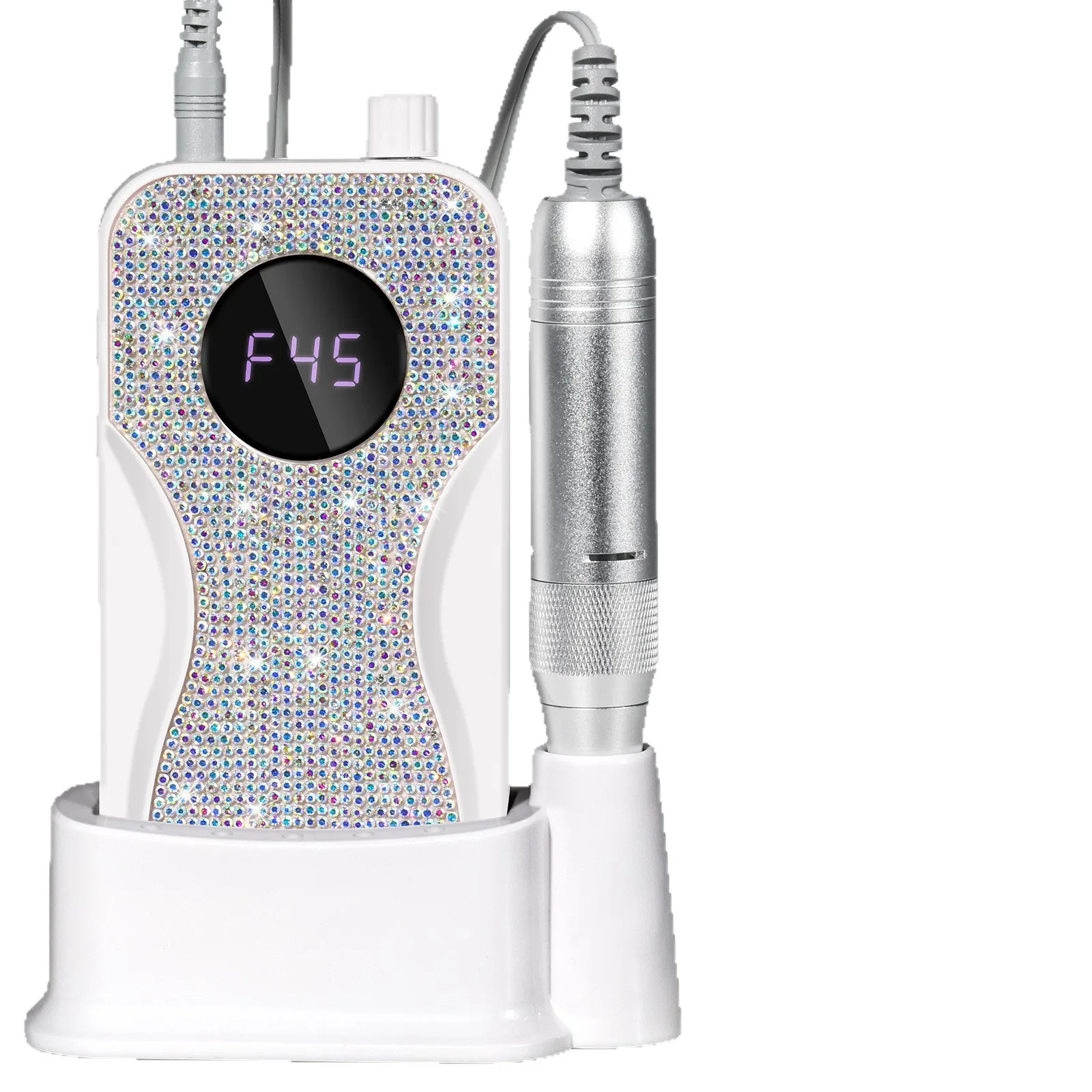 

Strong Electric Hot-selling New Plastic Nail Drill Rechargeable Two-color Optional High-speed Grinding 45000 RPM Low Noise