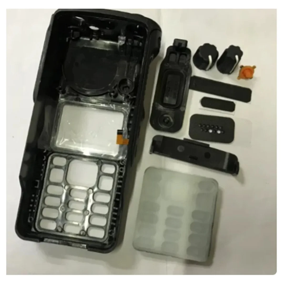 

ADEGBO-Improved Walkie-Talkie Front Housing Repair Case Cover for Motorola DGP8550E