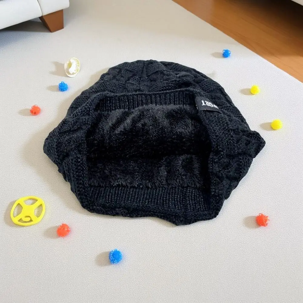 Winter Cable Knit Beanie Hat For BuxiYun Style Unisex Soft Slouchy Bonnet Warm Outdoor Casual Daily Head Gear
