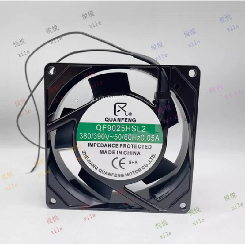 

L L L 1 шт. для QF9025HSL2 0,05A 9 см 380 В 2-проводной охлаждающий вентилятор для шкафа