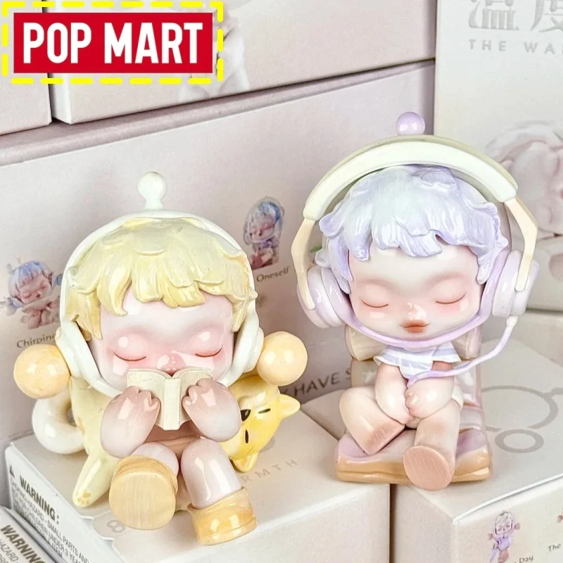 

Подлинная Pop Mart Skullpanda, теплая серия, слепая коробка с изменением температуры, магнитная маска, фигурка, коллекционные подарки-сюрпризы