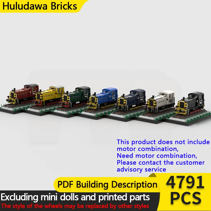 

City Car Model MOC Building Bricks Class 03 Steam Locomotives Modular Technology Children Holiday Gifts Assemble Toys Suit
