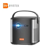 BYINTEK U80 4K HD 3D Mini Projector Portable Android 1080P DLP Home Theater with Auto Focus Lens LED Battery Included