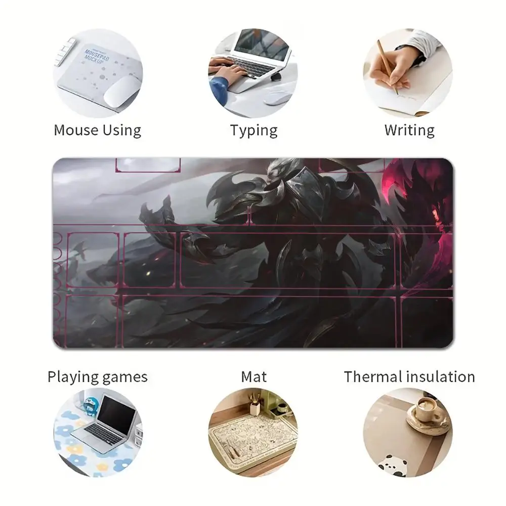 Professional E-sports Game mat Large Rubber Anti-slip PC Desk Accessories  Office  Gamer Keyboard Decor Mat Competition Unique