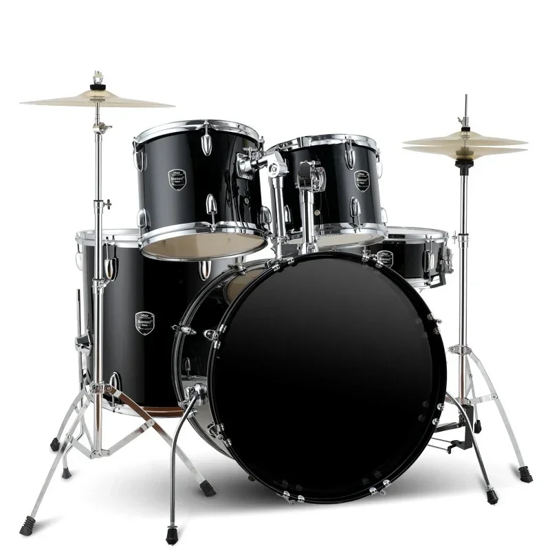 Factory OEM Drum Kit Percussion Instrument 5 Drums 2 Cymbals Kid Adult Acoustic Drum Set