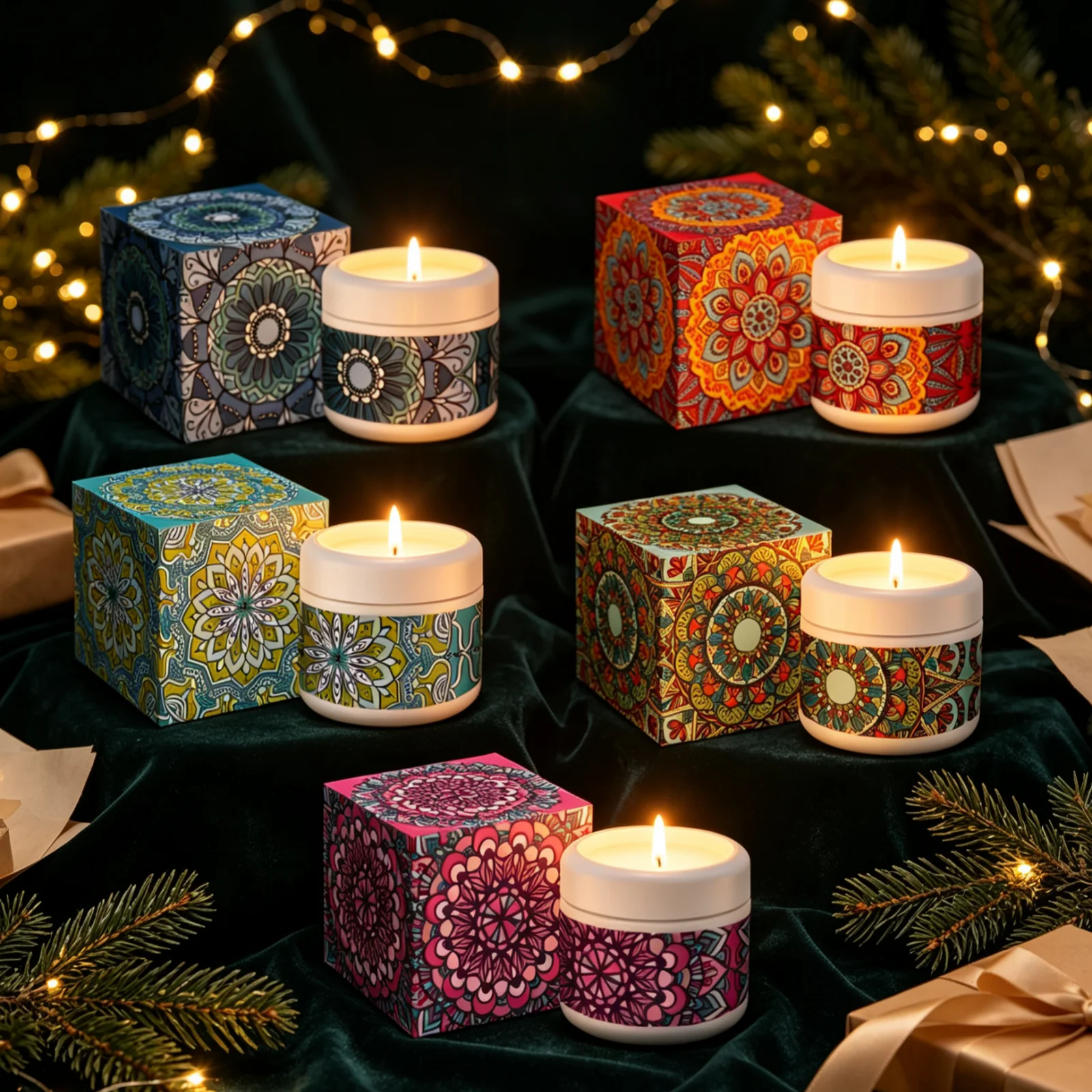 Scented Candles Long Lasting Fragrance Calming Aroma Relaxing Non Irritating Scent Housewarming Party Gifts Aromatherapy Candles