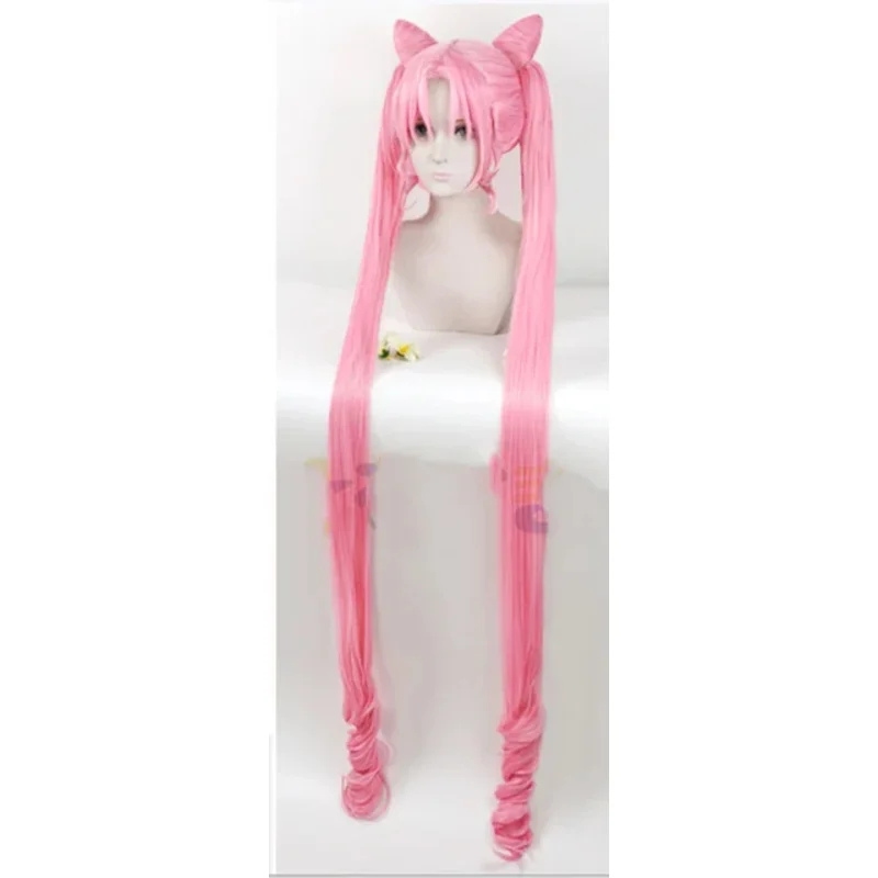 

qq38Новый Sailor Chibiusa Small Serenity черный женский парик для вечерние игровые аксессуары для костюмов