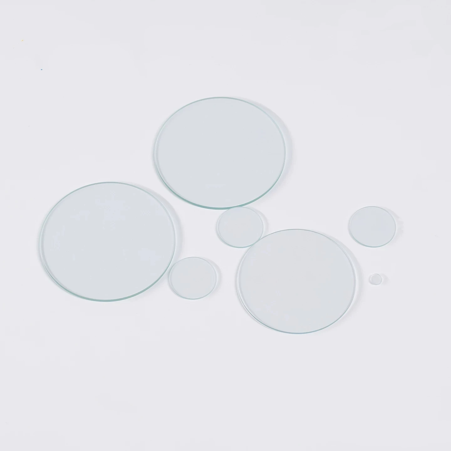 D10-200mm Round ITO Conductive Glass Wafer Plate Lab ITO Coated Optical Glass Sheet Custom Size 1-8 inches 7-10 Ohm/Sq
